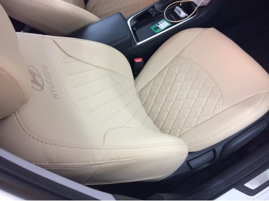 Авточехлы на Hyundai Sonata 7