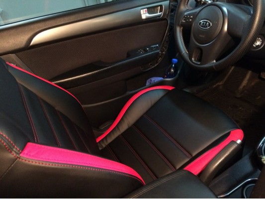 Каркасные авточехлы на KIA Cerato Koup Каркасные авточехлы на KIA Cerato Koup