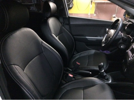 Каркасные авточехлы на KIA Rio 3 Каркасные авточехлы на KIA Rio 3