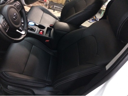 Каркасные авточехлы на KIA Sportage 4