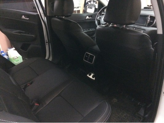 Каркасные авточехлы на KIA Sportage 4