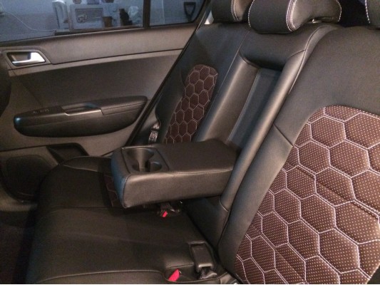 Каркасные авточехлы на KIA Sportage 4