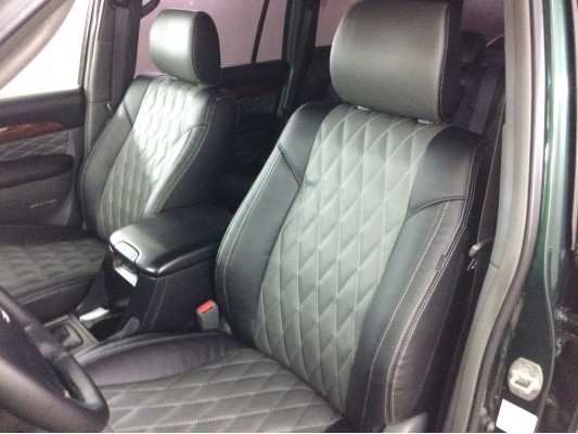 Каркасные авточехлы на Toyota Land Cruiser Prado 120 Каркасные авточехлы на Toyota Land Cruiser Prado 120