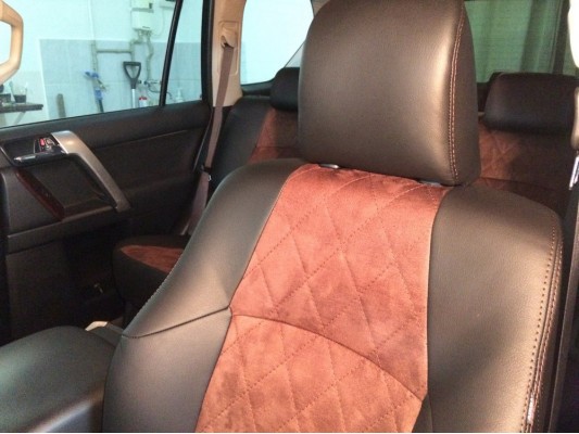 Каркасные авточехлы на Toyota Land Cruiser Prado 150