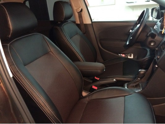 Каркасные авточехлы на Volkswagen Polo Каркасные авточехлы на Volkswagen Polo